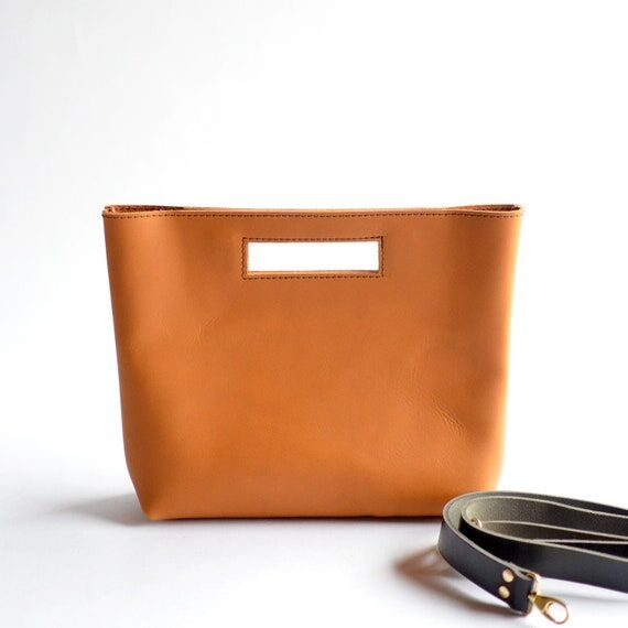 PENELOPE Honey Leather Handbag: Women's Cross...