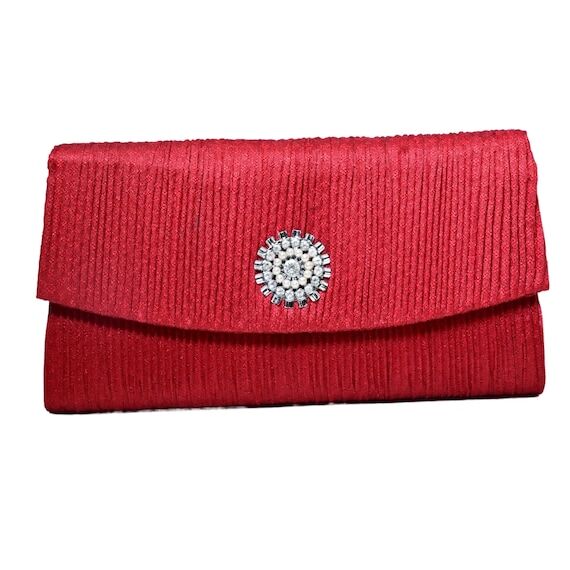 Handmade Blossom Flap Clutch - clutch bag for...