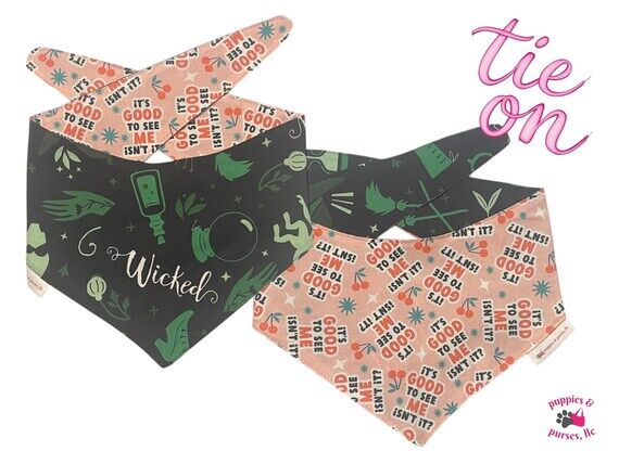Dog Bandana, Reversible, TIE-ON - Wicked | Go...