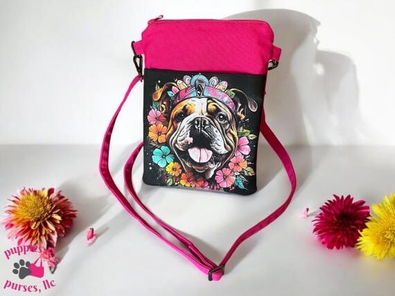 Bulldog - Crossbody Bag, Adjustable / Detacha...