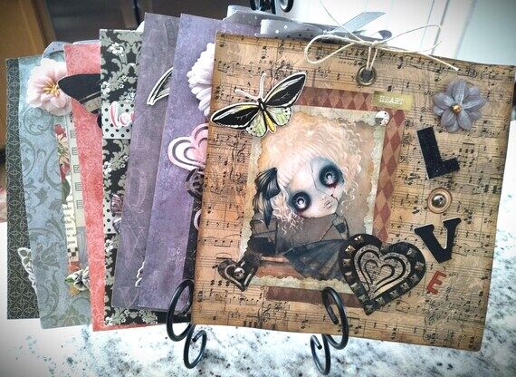 Gothic Valentine Card...