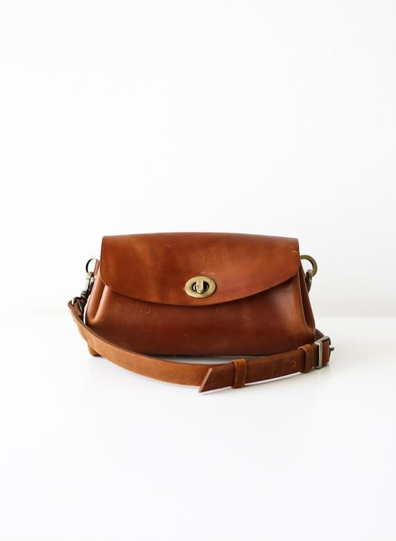 Leather Bag, Small Leather Purse, Leather Bel...