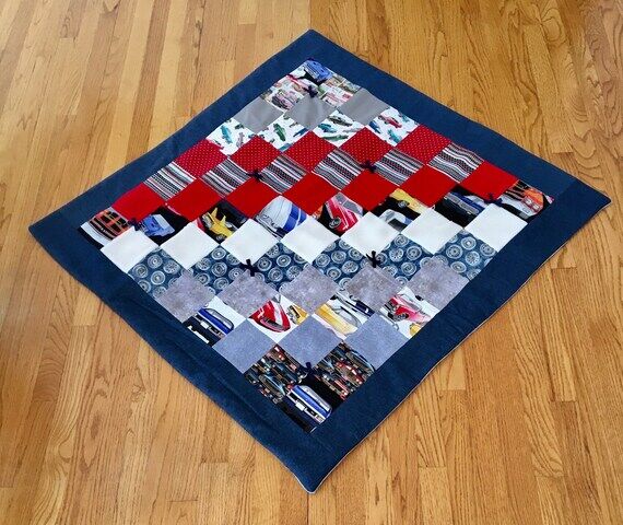 Muscle Car Mania - Handmade Baby Quilt, Baby ...