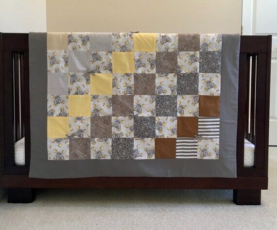 Trunks Of Fun Quilt - Handmade Baby Quilt, Ge...