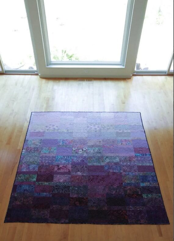 Purple Queen Size Quilt - Made to Order...