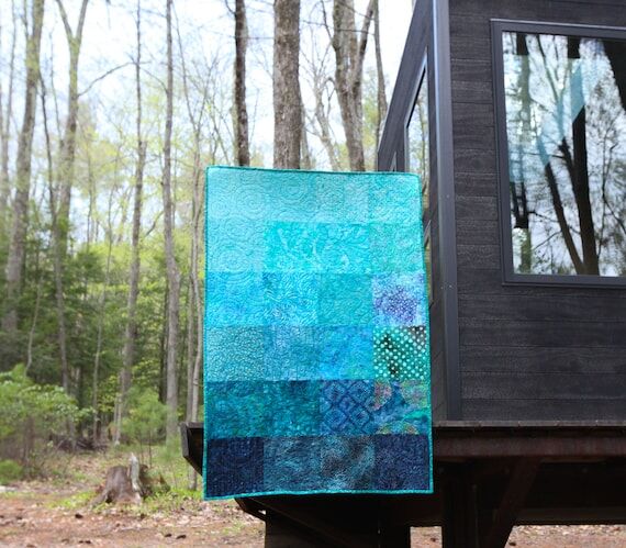 Ocean Blue Baby Quilt - Made to Order...