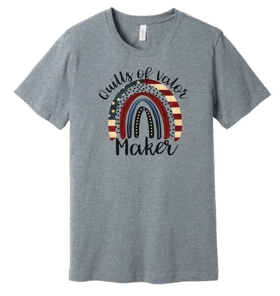 Quilts of Valor Maker T-Shirt: Quilter Gift...