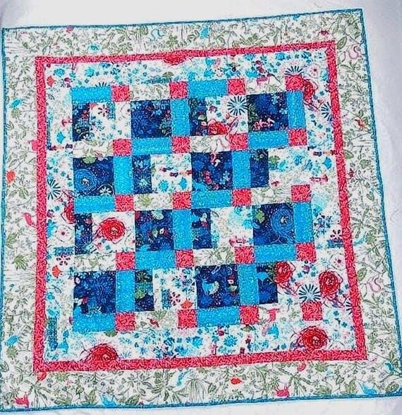 Unique Wildlife Quilt, Made in Vermont, 40&qu...