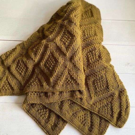 Diamond Baby Blanket...