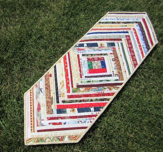 Quilted Table Runner "A Colorful Season&...