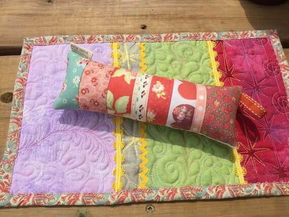 Sew Skinny Pincushion Miniature Pillow Handcr...