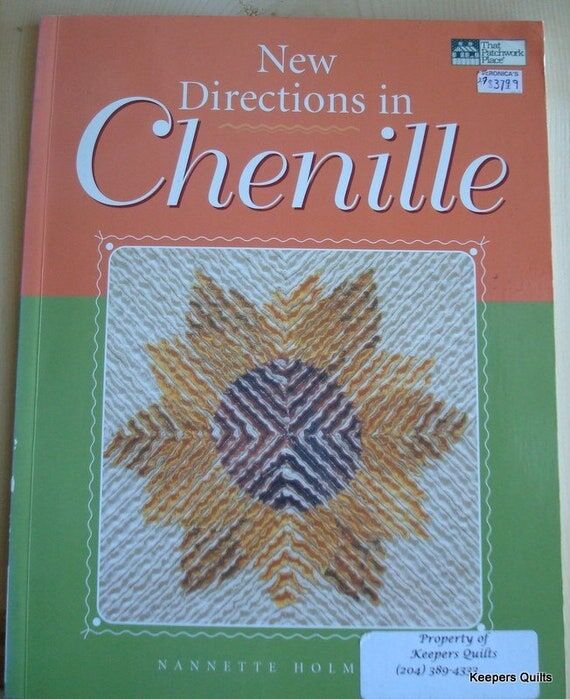 Quilting Book - New Directions in Chenille...