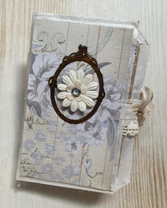 Ephemera Filled Mixed Media Junk Journal...
