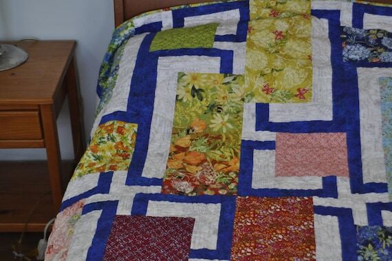 A handmade queen quilt...