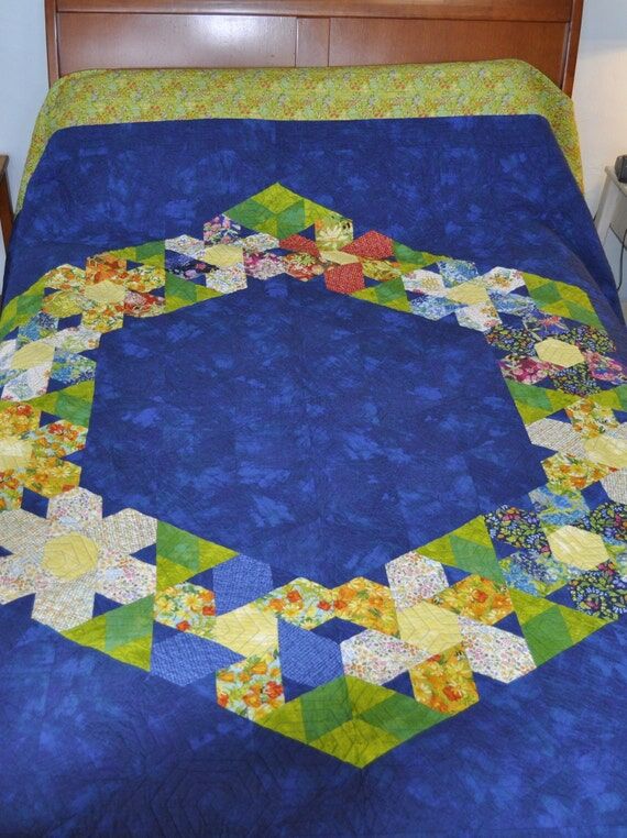 A handmade kin quilt...