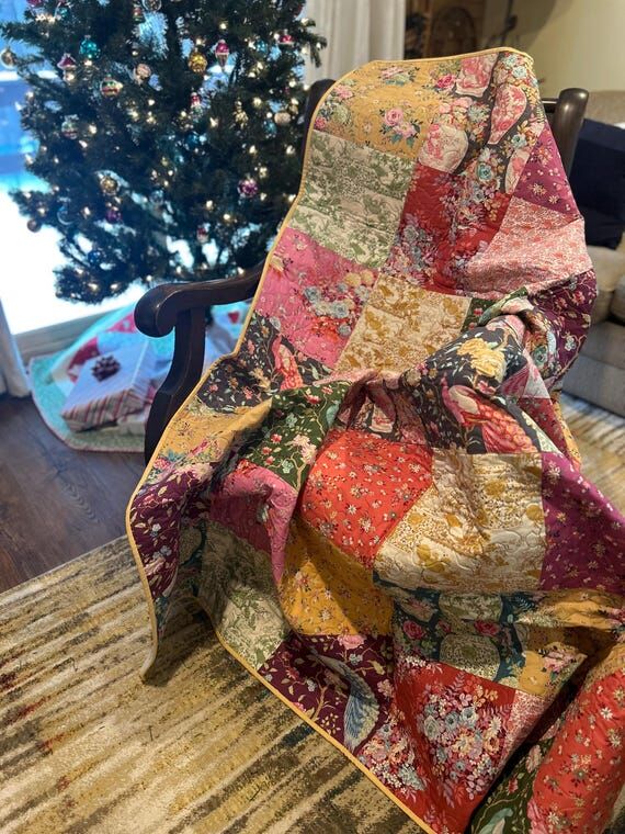 Handmade Patchwork Comfort Quilt 60 (No Social Media) 70&quot...
