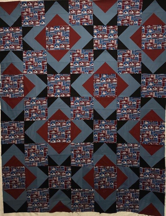 Colorado Avalanche Quilt...