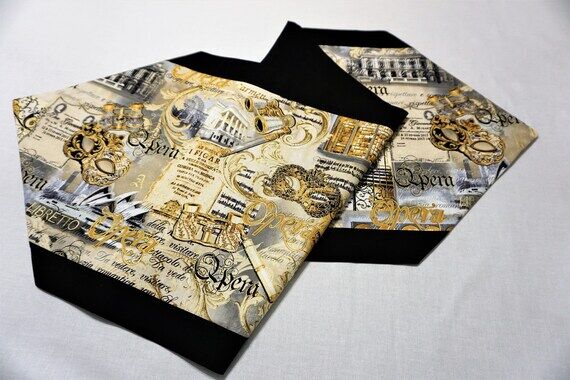 Handmade table runner handmade opera table ru...