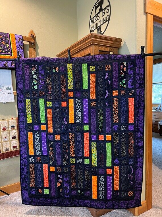 Halloween Batik Quilt...