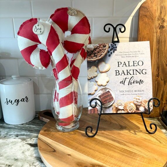 Handmade Jumbo Cloth Candy Canes: Holiday Dec...