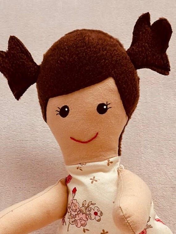 Handmade Rag Doll | Soft Cuddly Cotton First ...