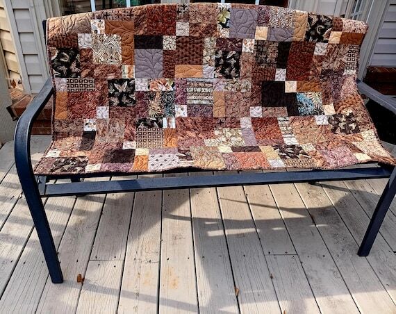 Throw Quilt 24 by 52 Inches Lap Throw...