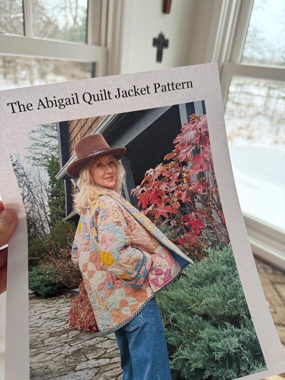 Quilt Jacket Pattern- OSFM- The Abigail...
