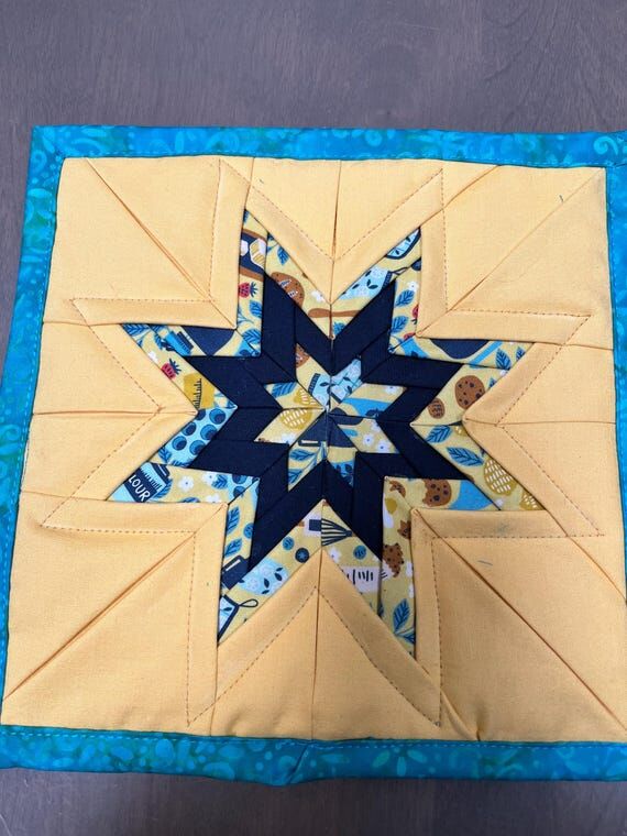 folded star hot pad for kitchen...