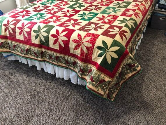 Handmade Quilt. Homemade Quilts. Christmas Qu...