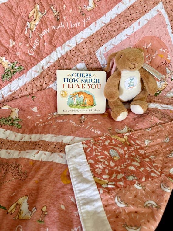 Guess How Much I Love You Bunny Quilt – Pin...