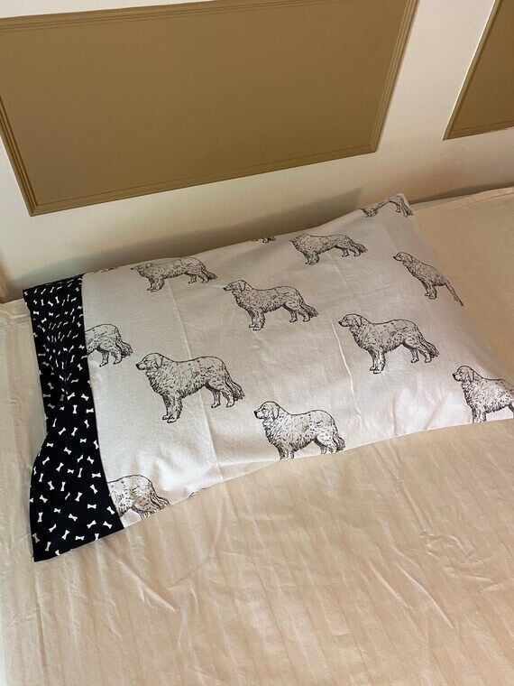 Great Pyrenees Handmade Pillowcase (Two Optio...