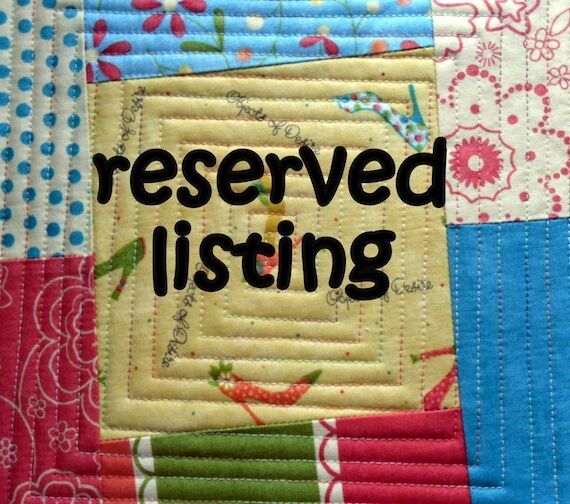 Reserved for Colleen - 3 tops...