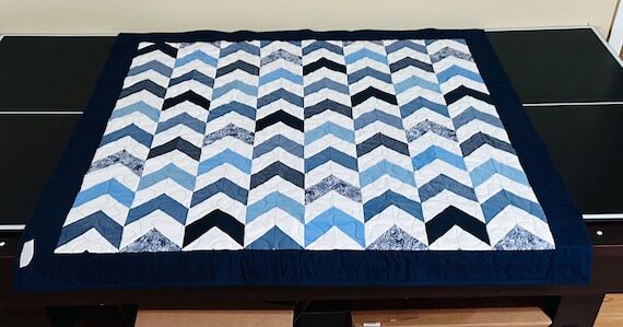 Custom “Arrow" Quilt Made Out of Your...