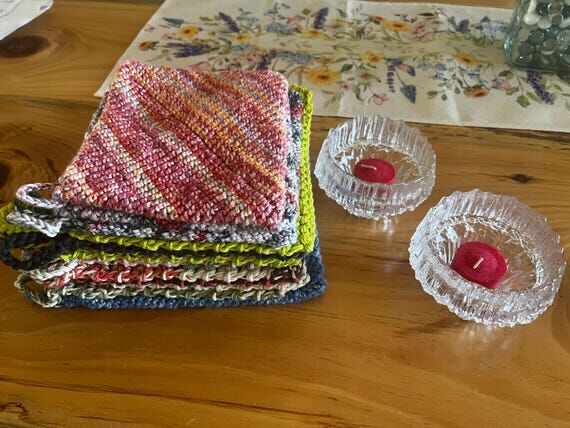 Potholders, Hotpads, Trivets, Handmade, croch...