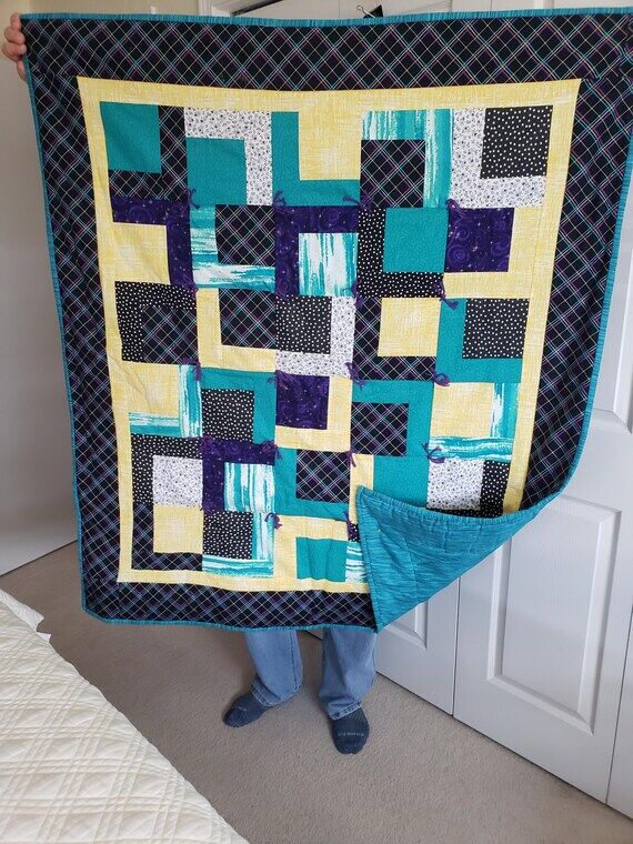 HANDMADE QUILT; ALTER Ego, teen boy...
