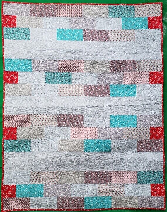 Rows of Bricks Quilt...