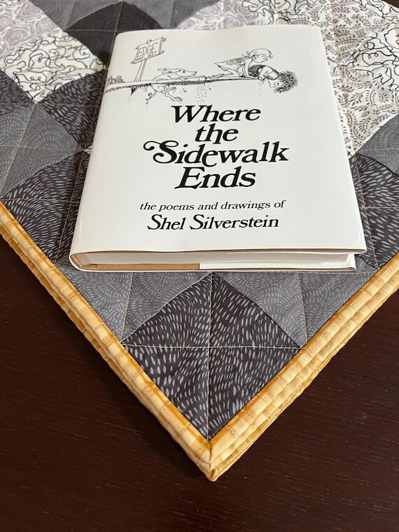 Child Size Quilt: Where the Sidewalk Ends Ins...