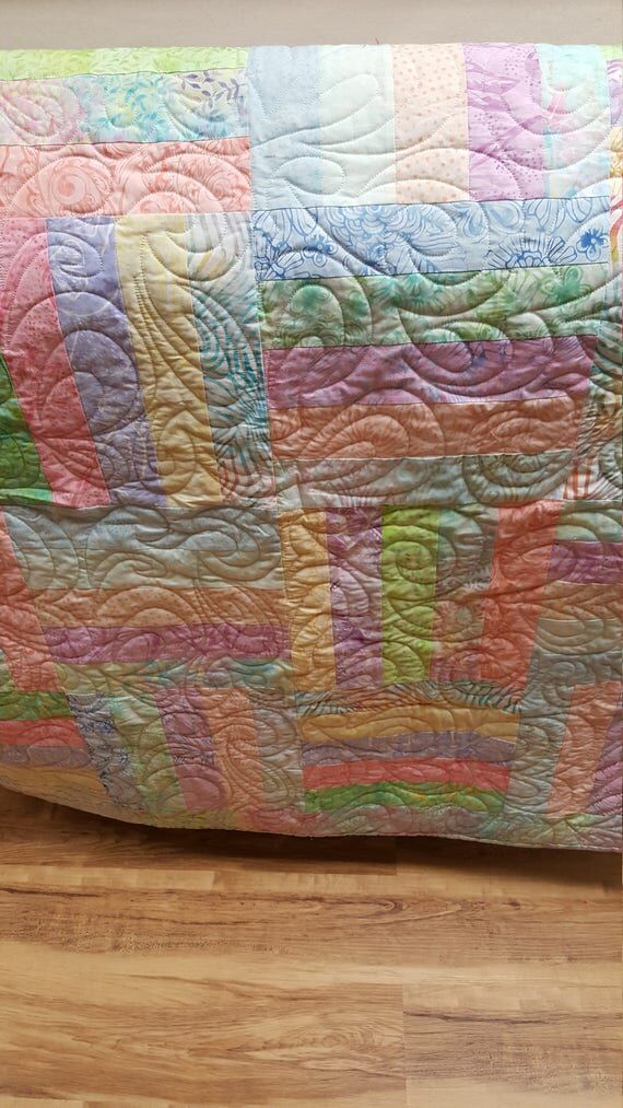 Handmade Cotton Quilt for sale | Baby Quilt f...