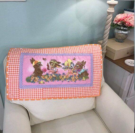 Quilted Easter Table Runner...