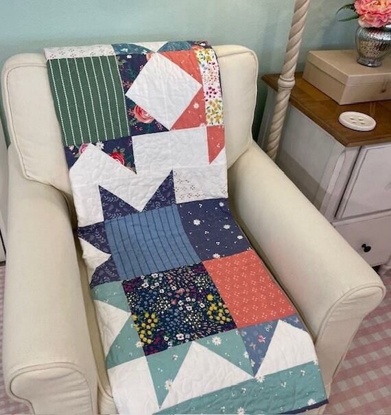 Patchwork Star Quilt...
