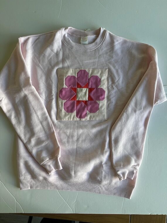 Flower Quilt Block Sweatshirt...