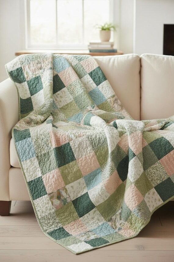 PRECUT Quilt Kit + Ready To Sew + Simple Patc...