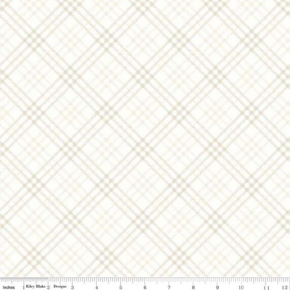 Hush Hush 3 Plaid Along, Riley Blake, Low Vol...