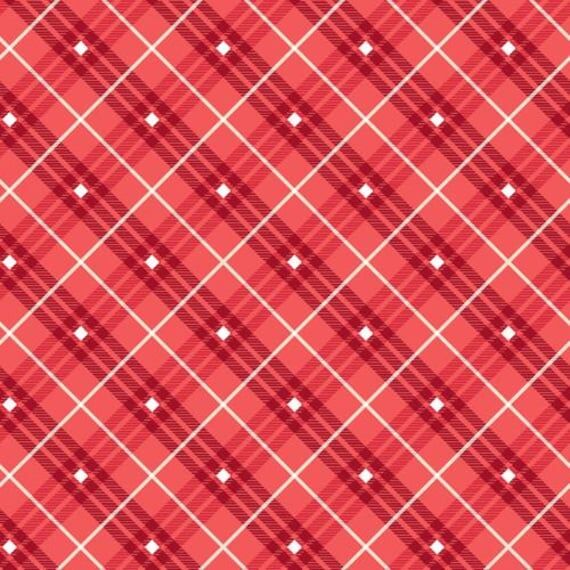 Bias Plaid Basics, Rose, Henry Glass, Leanne ...
