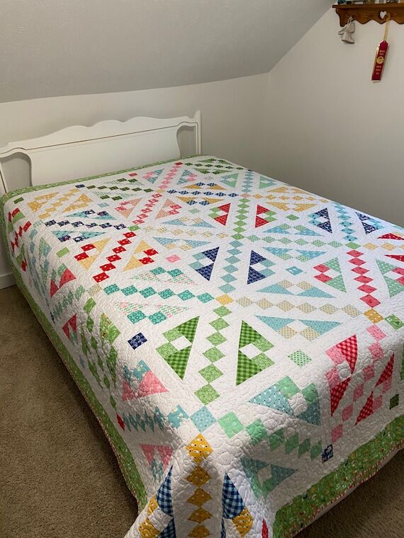 Snowed In, Handmade Quilt, Christmas Quilt, H...