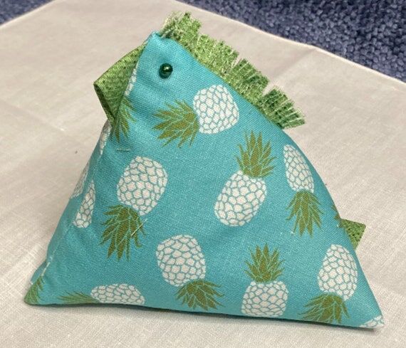 Pin Cushion: Happy Chicken Pin Cushion - Aqua...