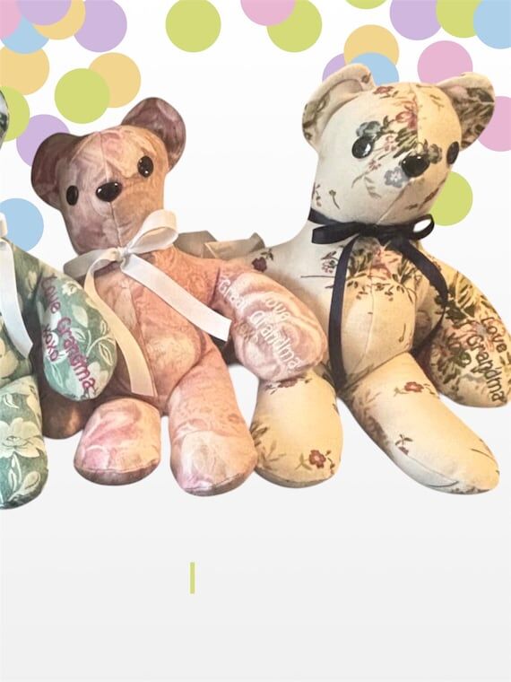 Keepsake 14" Memorial Bear Custom Stuffe...