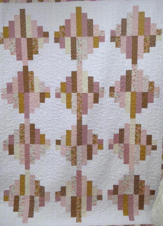 Handmade Quilt: Twin Size blanket, Finished...