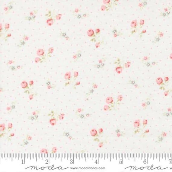 Moda Abide - Linen White Floral 18792 11 - BA...