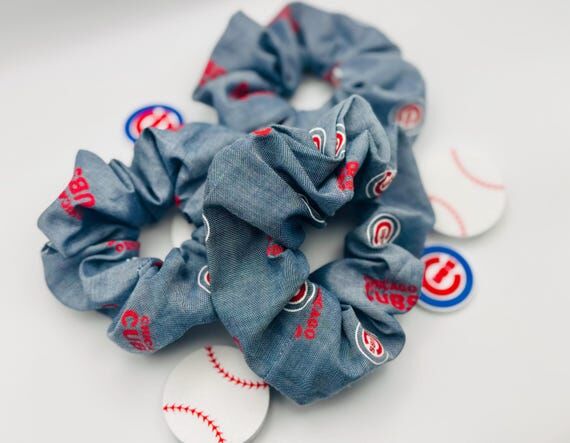 Chicago Cubs Scrunchie...